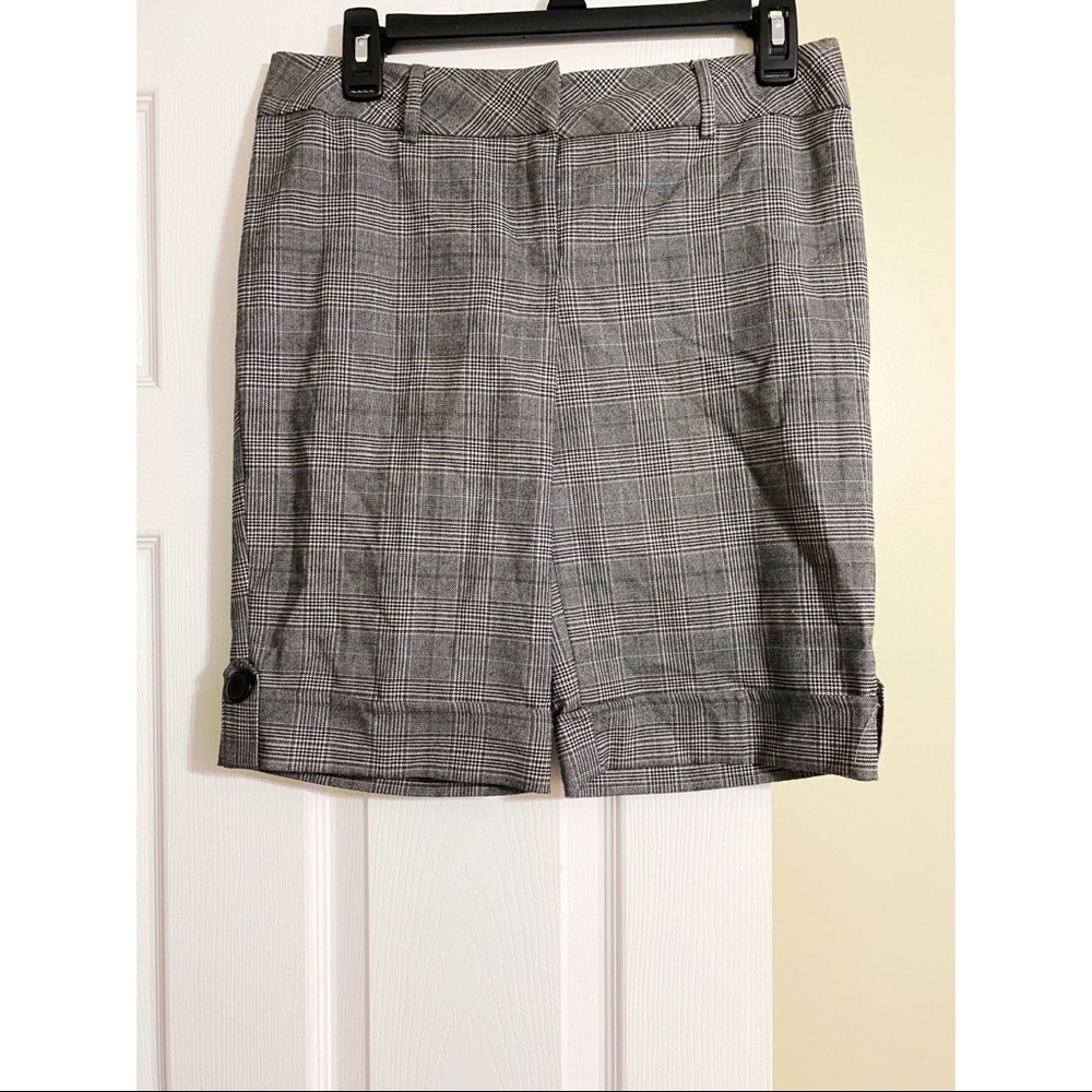 ✨Grey plaid shorts
